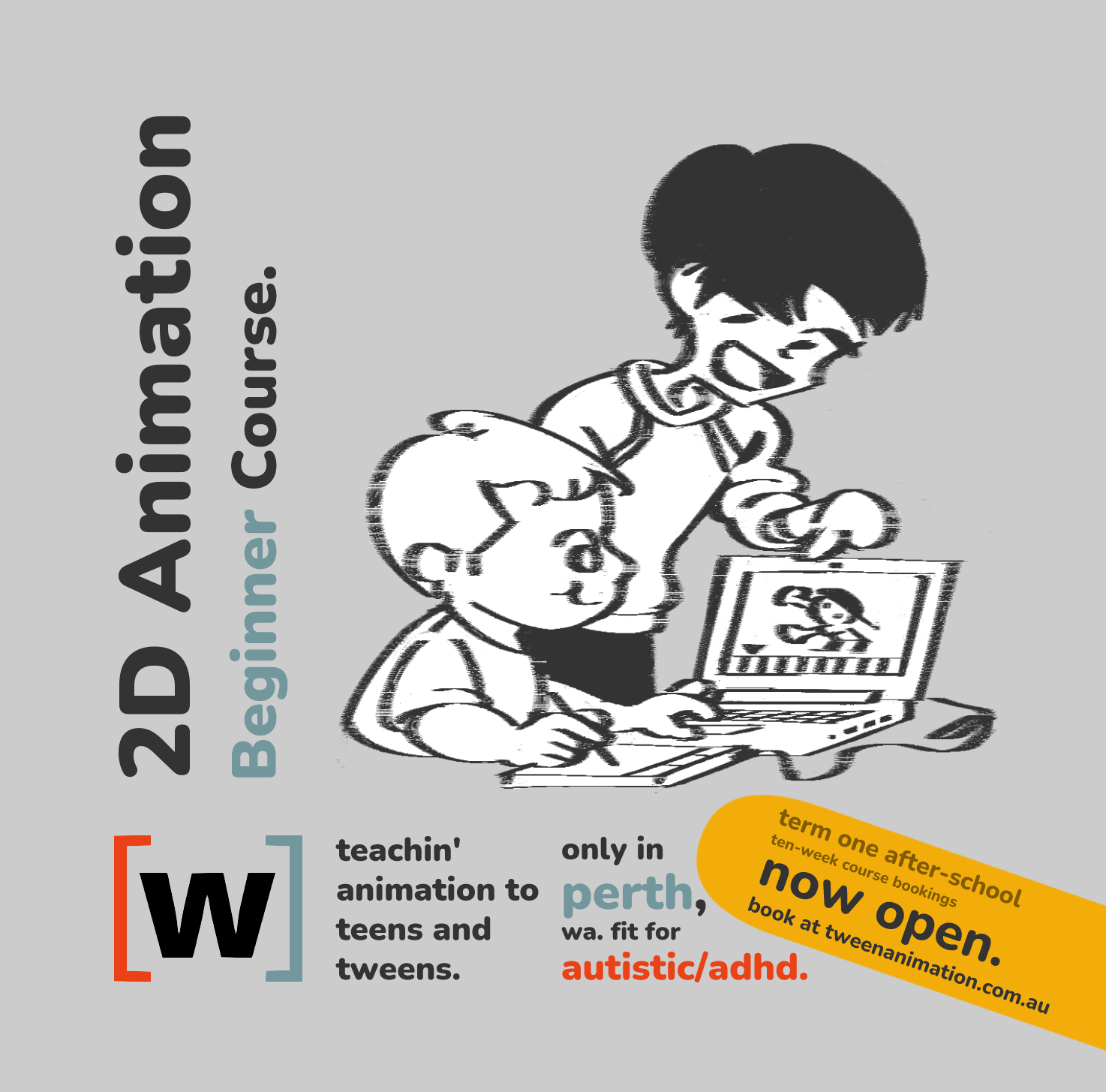 2D Animation Beginner Course | After-School | tween animation.